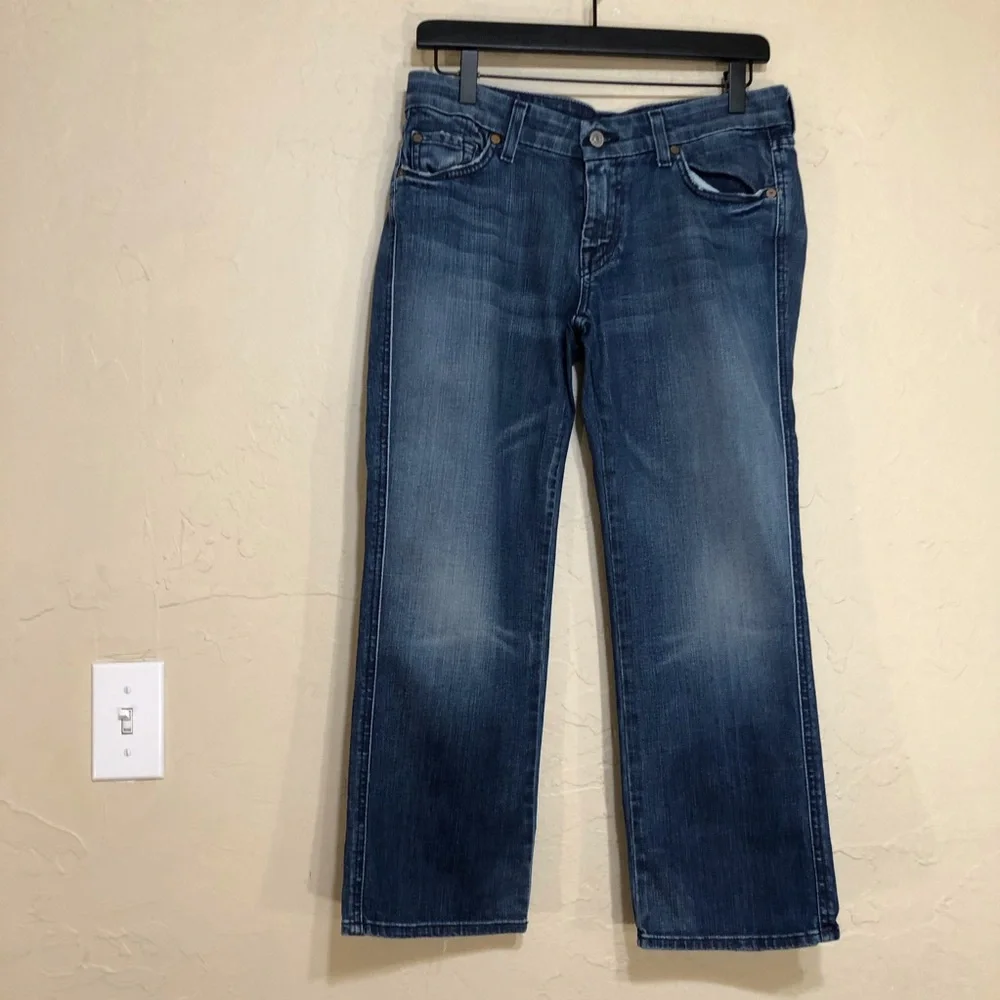 7 for All Mankind Blue Jeans 29 - Picture 1 of 6